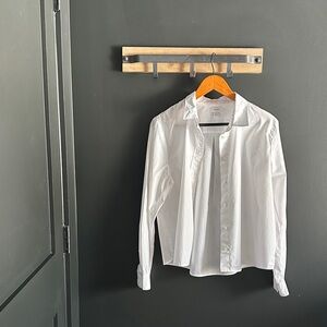 J Crew Etienne Cropped Button Up